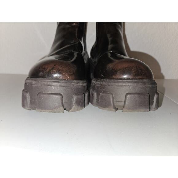 Circus Ny (Sam Edelman) Danielle Brown Boots Size 8 (Emo Style) Chelsea - Picture 4 of 11